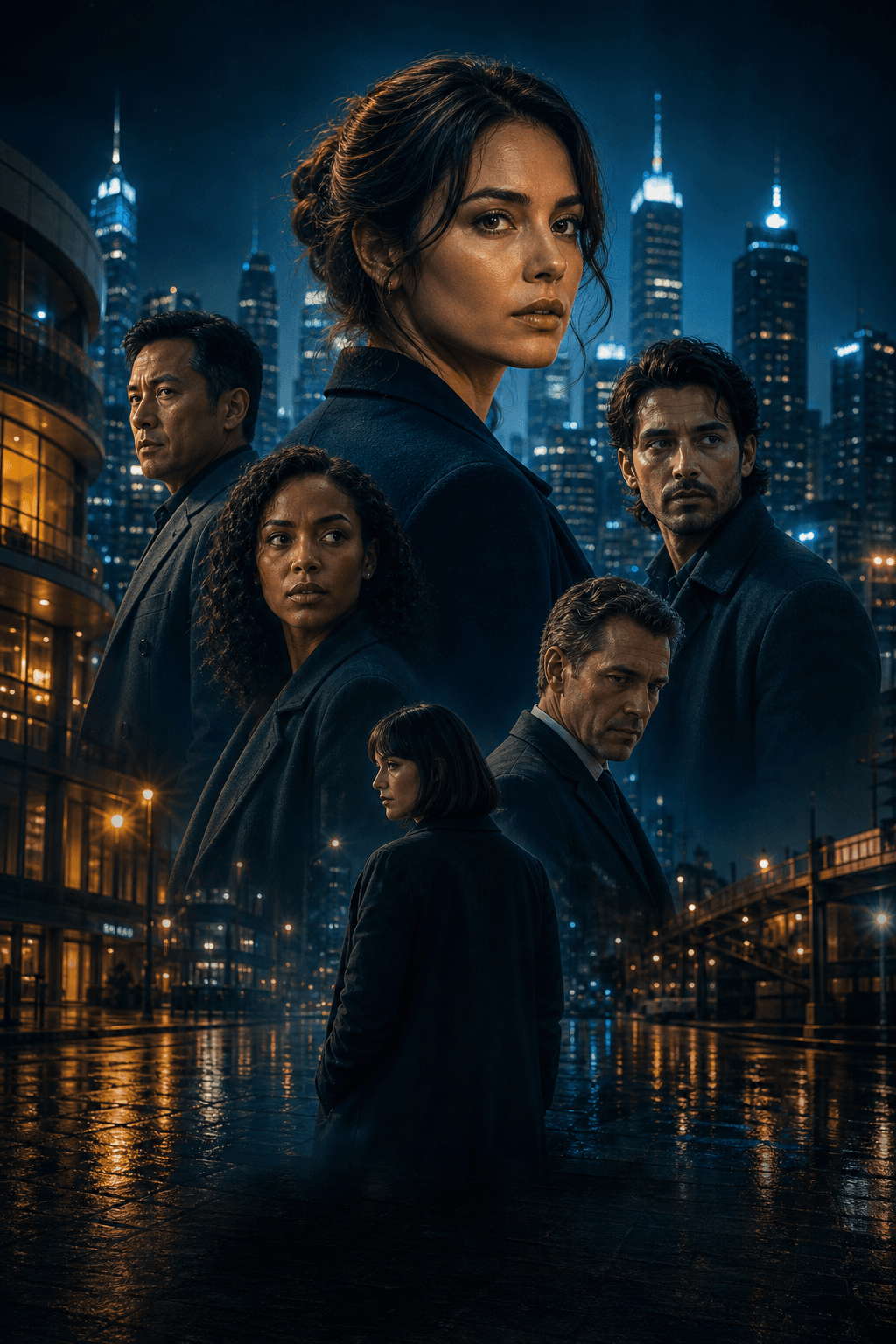 Fictional concept poster representing Hollywood & world